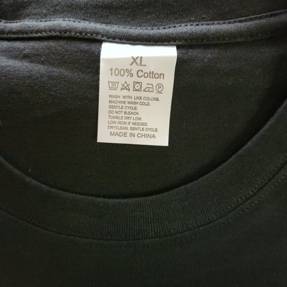 Gentlemen 100% Cotton Black Short Sleeve Unisex T Shirt NWT Fan Cult Classic NWT - Picture 6 of 7